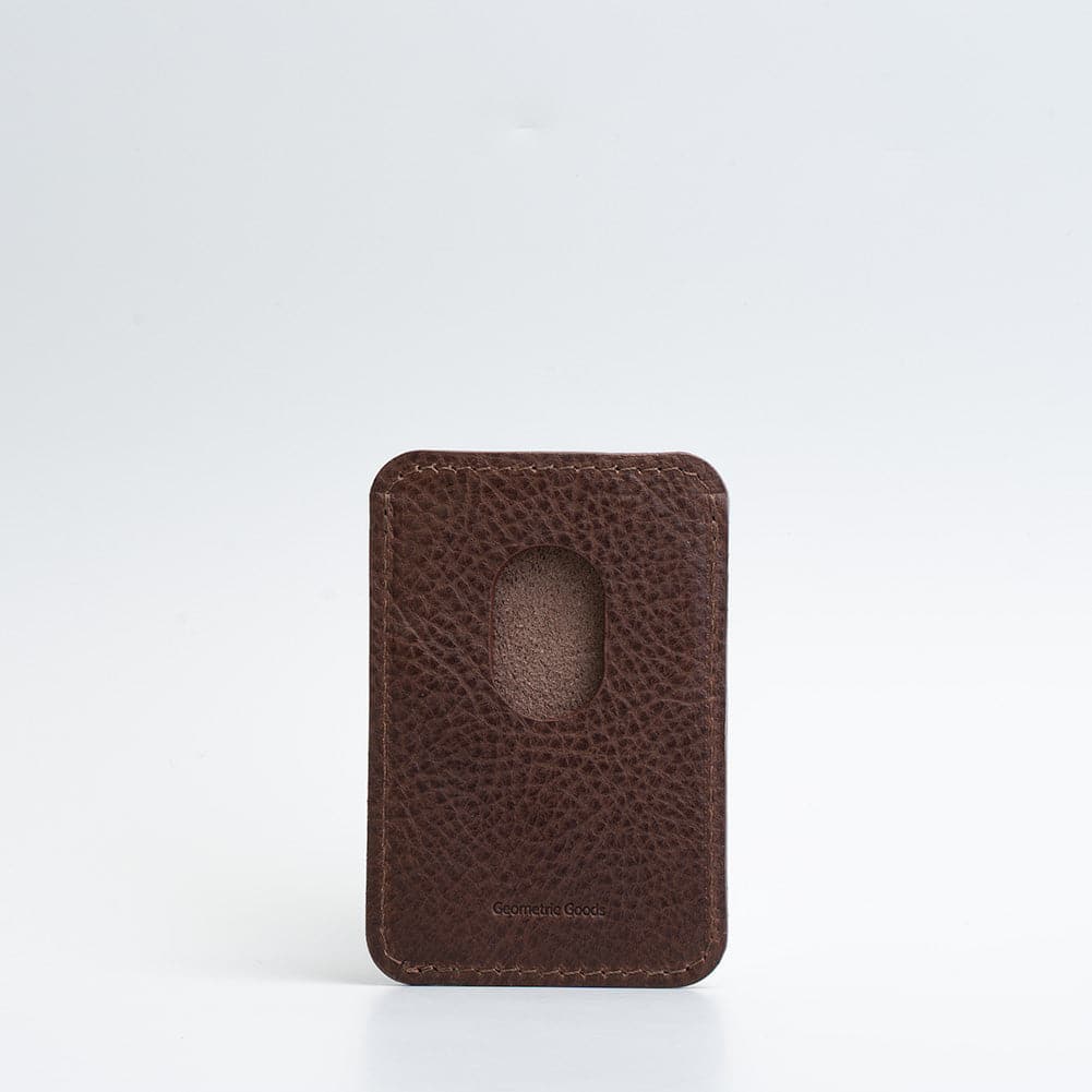 TOYFID Aluminum Alloy Wallet With Genuine Leather Cover Men's Billfolds