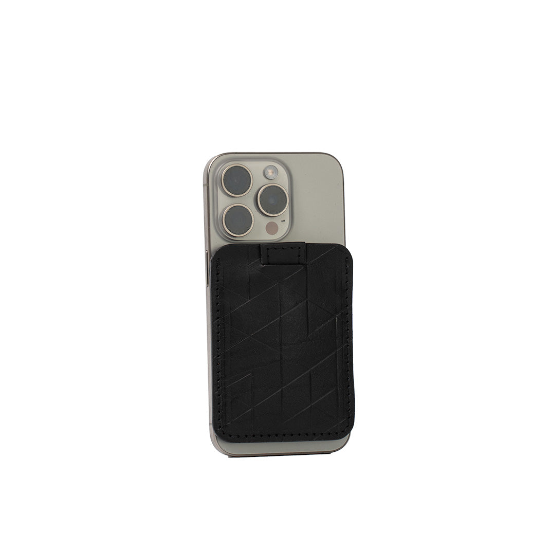 TOYFID Aluminum Alloy Wallet With Genuine Leather Cover Men's Billfolds