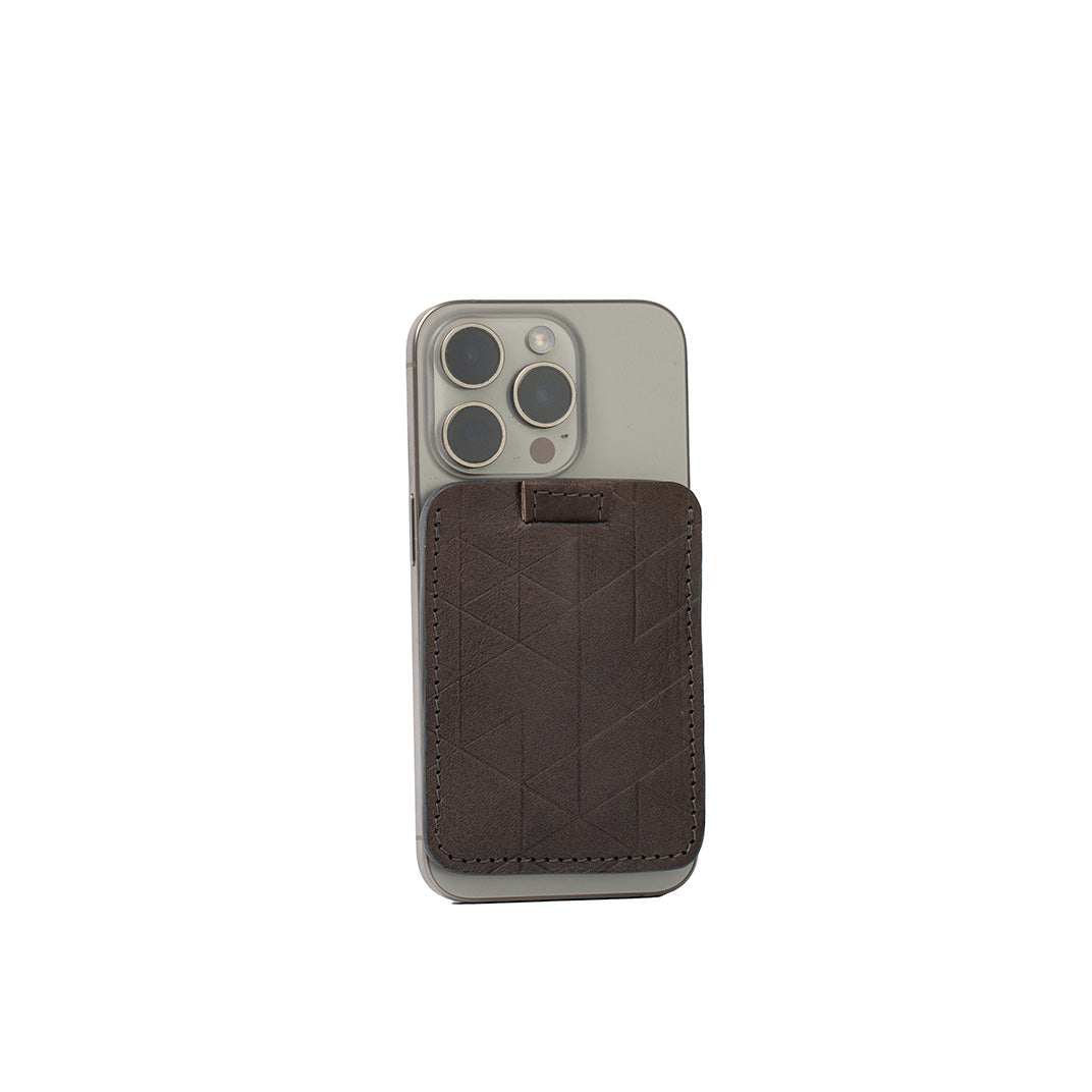 TOYFID Aluminum Alloy Wallet With Genuine Leather Cover Men's Billfolds