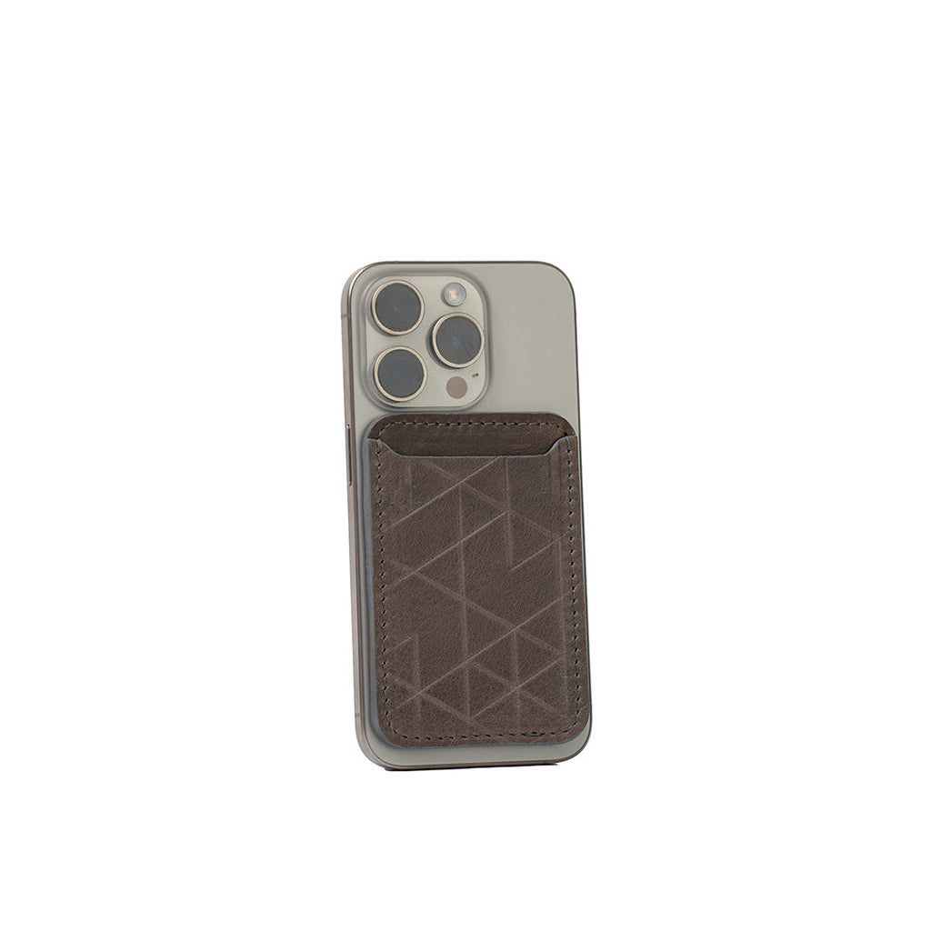 TOYFID Aluminum Alloy Wallet With Genuine Leather Cover Men's Billfolds