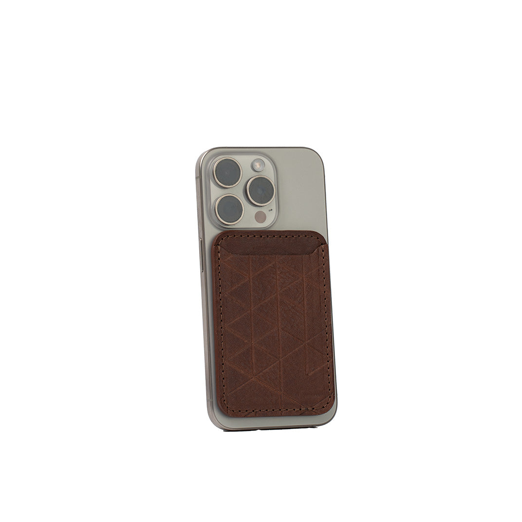 TOYFID Aluminum Alloy Wallet With Genuine Leather Cover Men's Billfolds