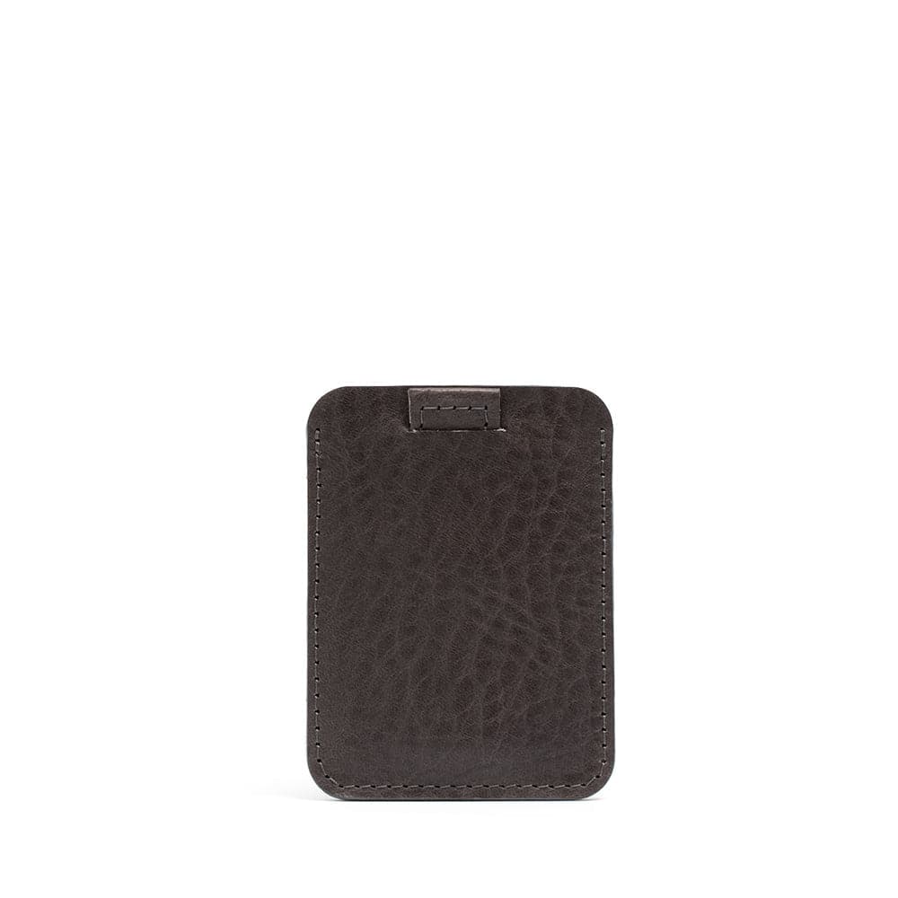 TOYFID Aluminum Alloy Wallet With Genuine Leather Cover Men's Billfolds